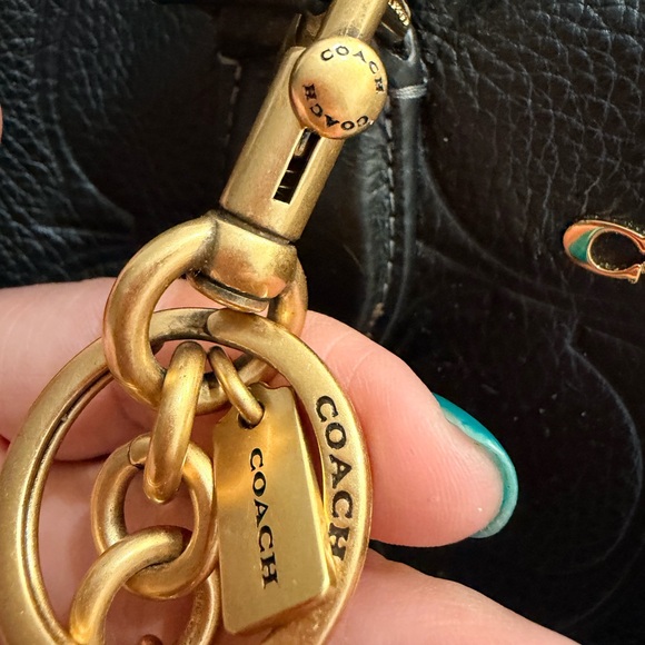 Coach - Red Cherry bag charm with Gold Details - Picture 4 of 13